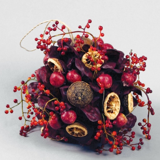 [9524] mixed ball burgundy 