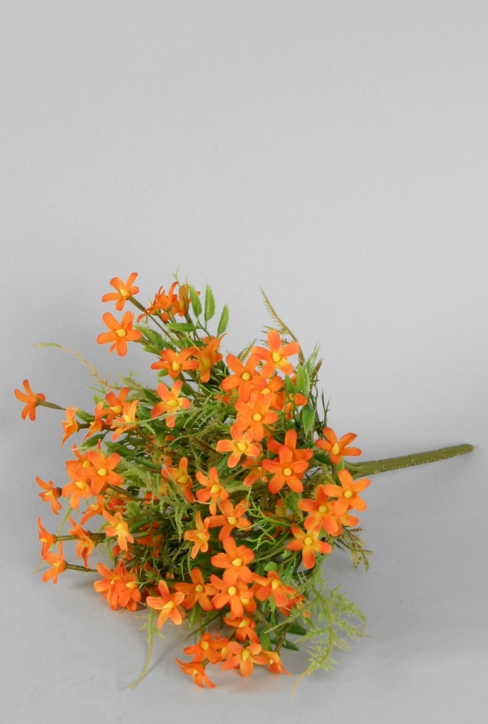 wild flower bouquet orange 