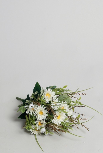 [5496] daisy bouquet cream 