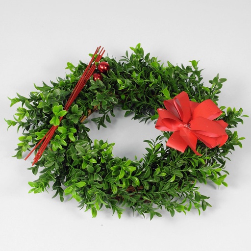 [5725] boxwood wreath 