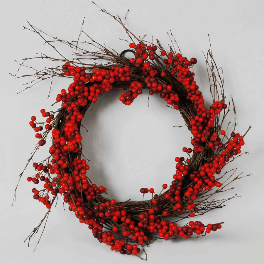 berry wreath  
