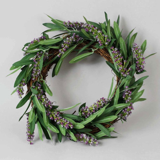 [5726] lavender wreath 