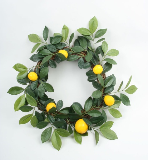 [5874] citrus wreath 