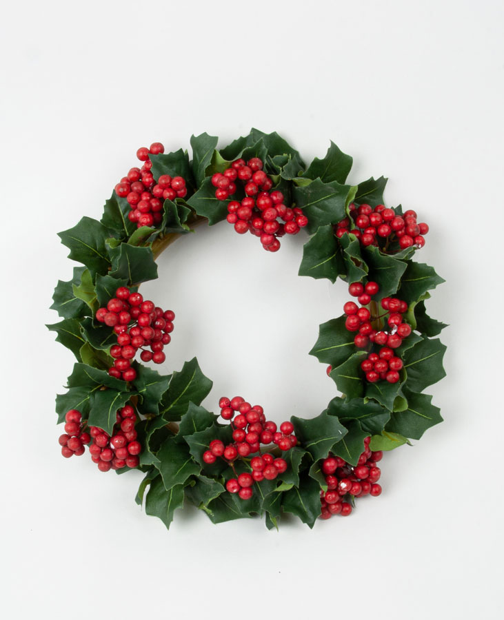 holly leaf wreath 