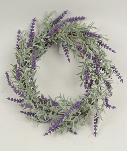 [5575] lavender wreath 