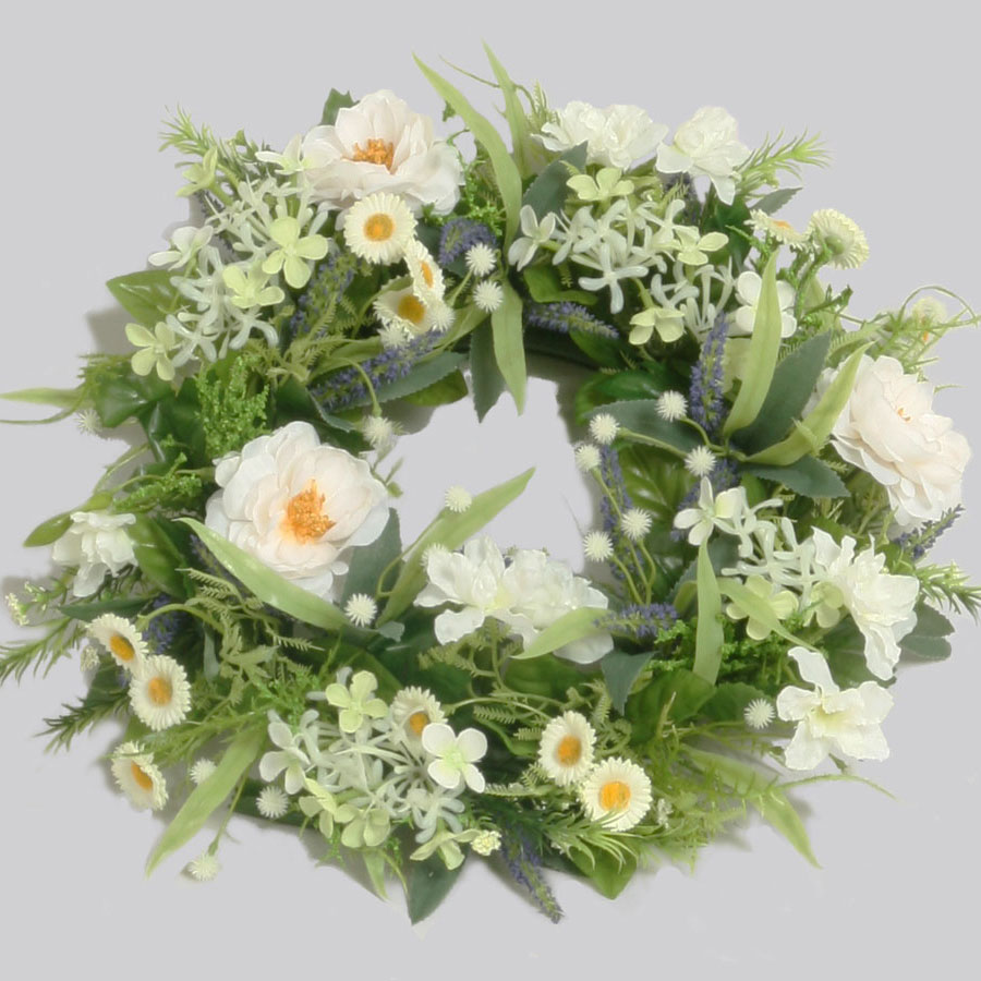 camelia wreath